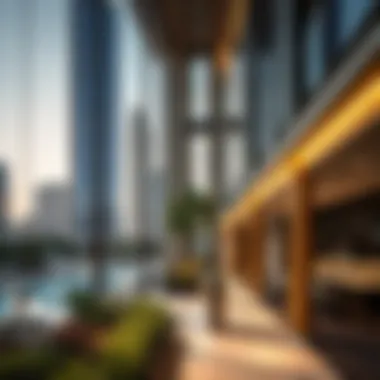 Sustainable design elements incorporated in Crescent Tower