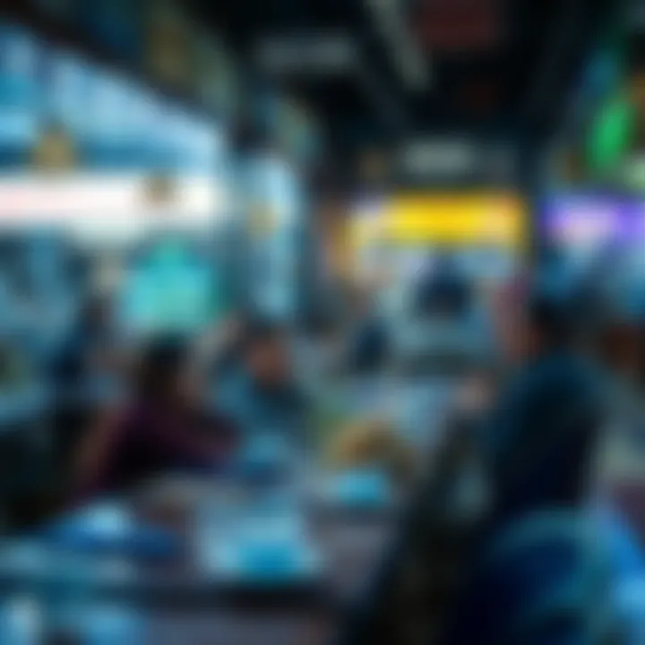 A cozy dining setting within the JAFZA Food Court reflecting cultural diversity