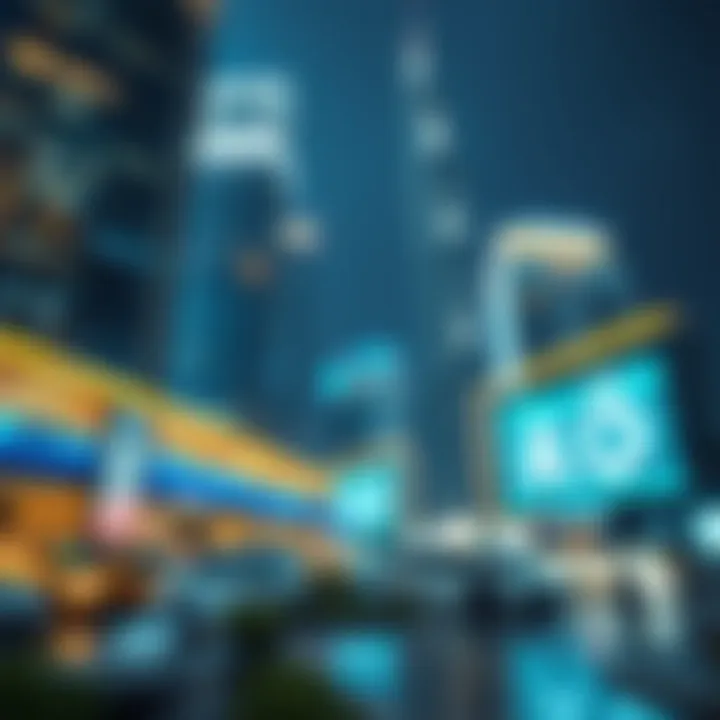 Innovation and Technology in Dubai Commercity Representation of innovative technologies fostering growth within Dubai Commercity