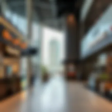 Business establishments within Dubai Design District Building 1