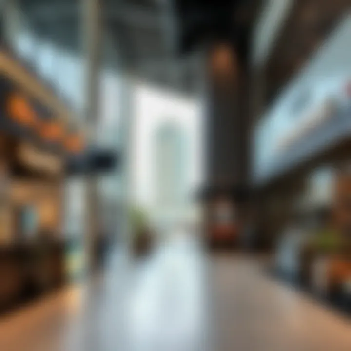 Business establishments within Dubai Design District Building 1