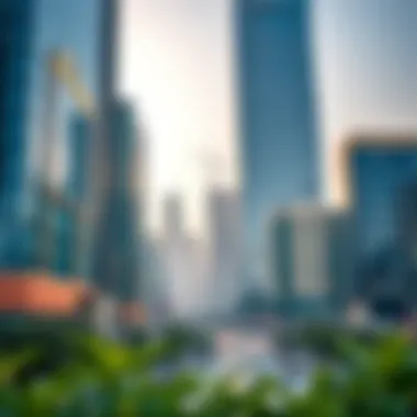 View of Dubai Design District Building 1's impact on the cityscape