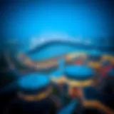 Aerial view of Dubai Knowledge Park showcasing its modern architecture