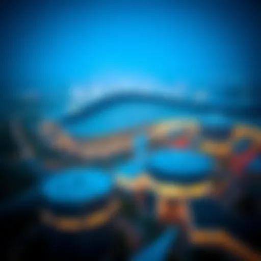 Aerial view of Dubai Knowledge Park showcasing its modern architecture