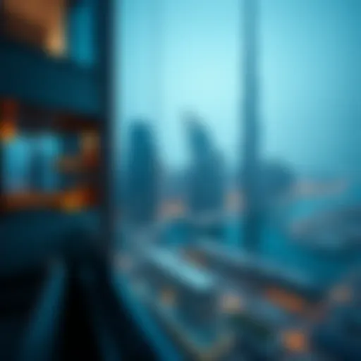 A stunning skyline view of Dubai showcasing luxury high-rise apartments