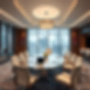 State-of-the-Art Business Meeting Room Business meeting room equipped with modern technology