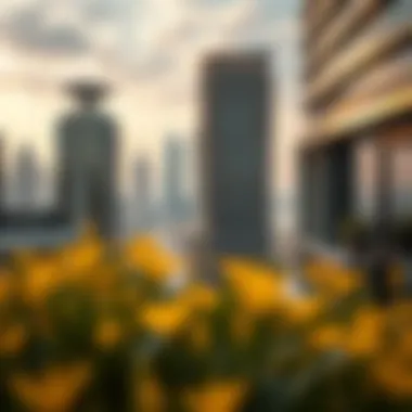 Investment opportunities illustrated through modern developments on Dubai World Map Island
