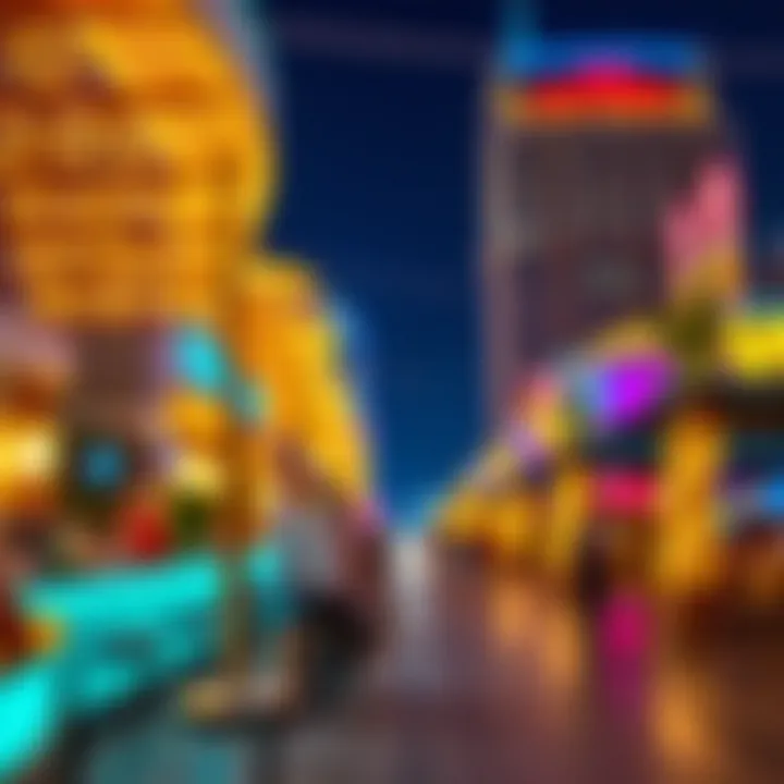 Vibrant nightlife and lifestyle offerings on Dubai World Map Island