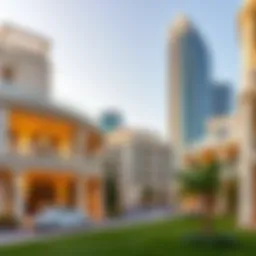 Stunning architectural view of Ellington properties in JLT