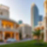 Architectural Elegance of Ellington JLT Stunning architectural view of Ellington properties in JLT