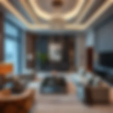 Luxurious interior design of a residence in Ellington JLT