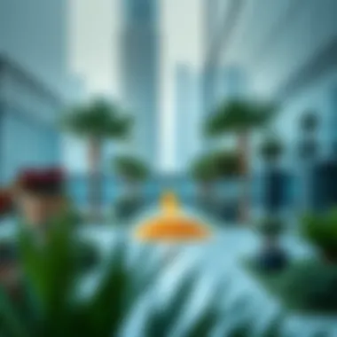 Amenities available around Emaar Business Park Building Three for business professionals