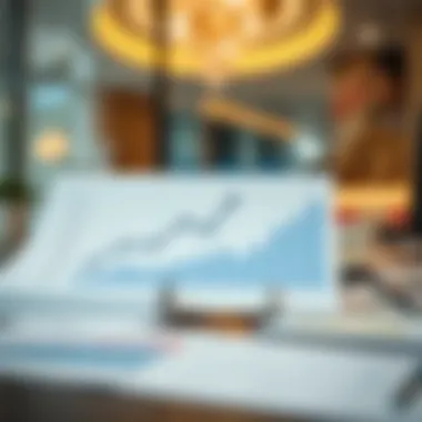 Graph illustrating investment potential and market trends in Empire Heights