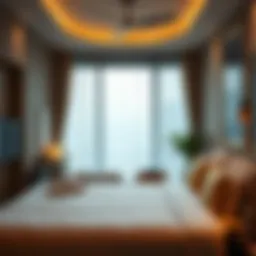 Cozy family sharing room interior in Discovery Gardens