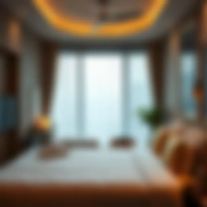 Cozy family sharing room interior in Discovery Gardens