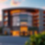 Luxurious Architecture of Golf Gate Luxurious exterior view of Golf Gate Development showcasing modern architecture