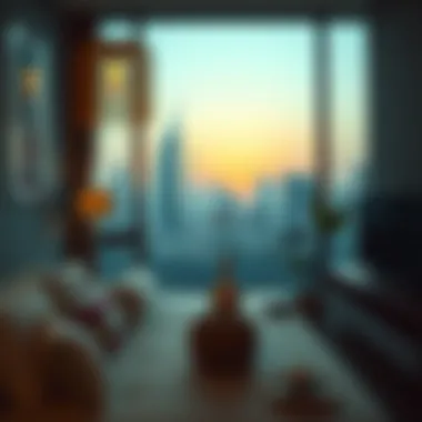 Cozy Apartment in Abu Dhabi Cozy apartment showcasing the skyline of Abu Dhabi