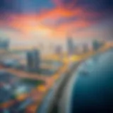 Panoramic view of Jebel Ali showcasing its modern skyline and industrial zones