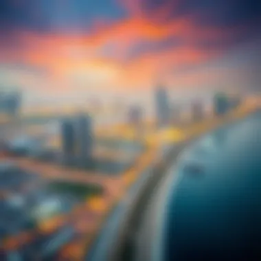 Panoramic View of Jebel Ali Panoramic view of Jebel Ali showcasing its modern skyline and industrial zones