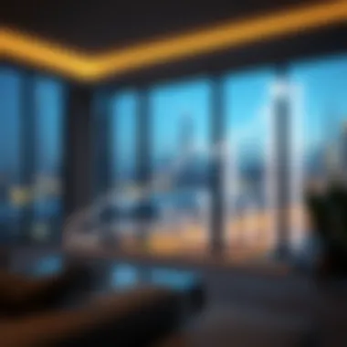 Real estate investment trends graph showing growth