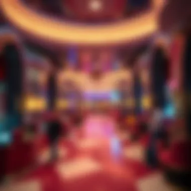 Interior showcasing unique attractions and entertainment options