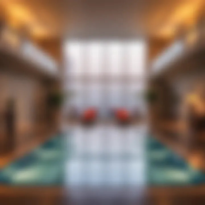 Amenities at Marina Terrace Amenities and leisure spaces within Marina Terrace