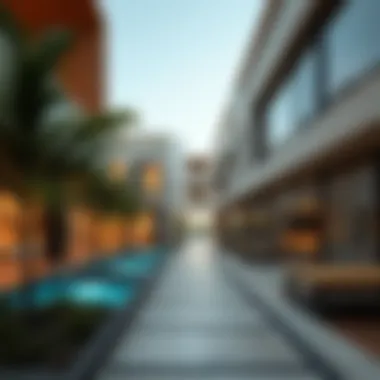 Modern architecture of properties in مرسا البطين