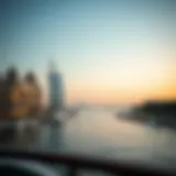 Luxurious waterfront views of مرسى البطين