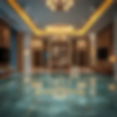 Interior showcasing luxurious amenities at Masa Residence