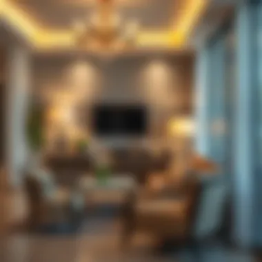 Amenities available in Al Nahda studio apartments, highlighting comfort