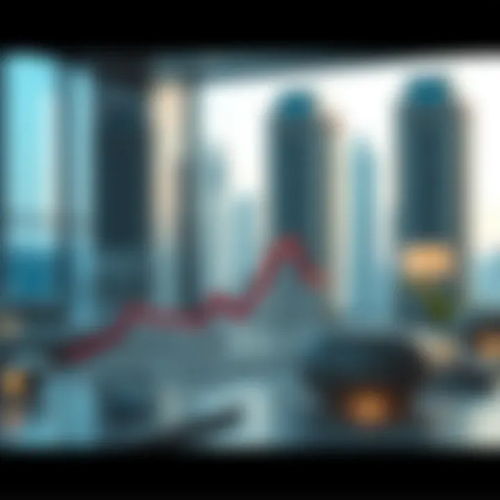 A financial graph illustrating the investment potential of off-plan properties