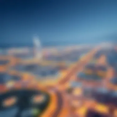 Strategic Location of Al Qusais for Business Map highlighting strategic location of Al Qusais for businesses