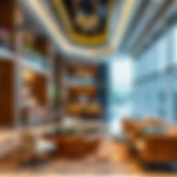 Luxurious amenities within One Lake Plaza