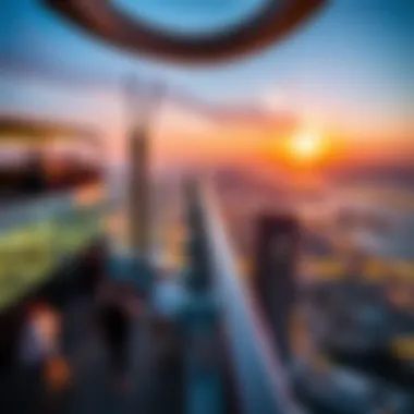 The View observation deck offering panoramic views of Dubai