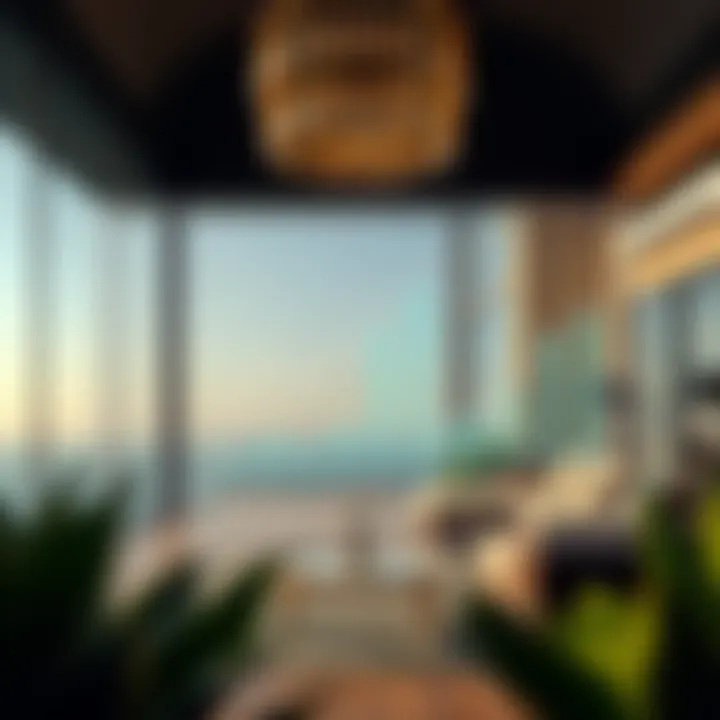 Market analysis chart showcasing beachfront property trends