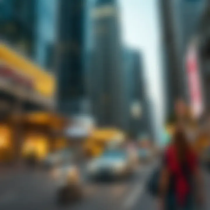 Vibrant lifestyle in Downtown Dubai