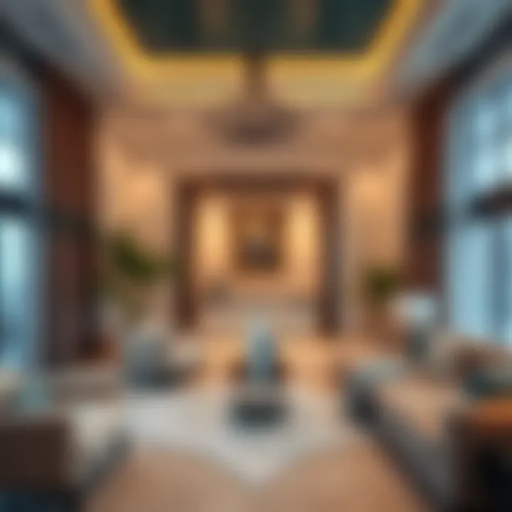 Luxurious interior of a Rashidiya Villa residence