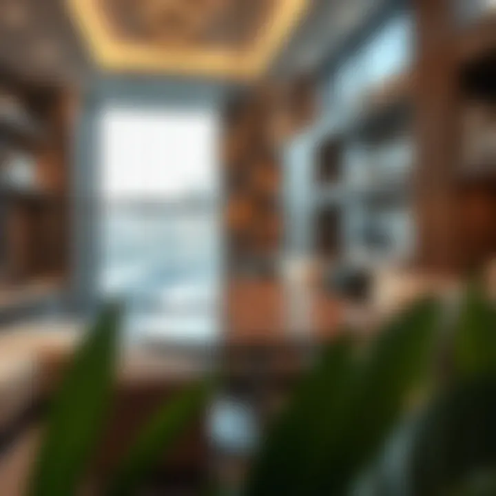 Amenities in a Rashidiya apartment complex