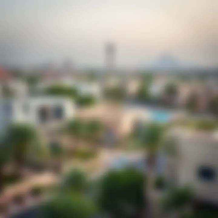 Scenic view of Rashidiya neighborhood