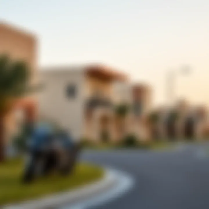 Residential Appeal of Al Quoz Charming residential area in Al Quoz showcasing modern architecture