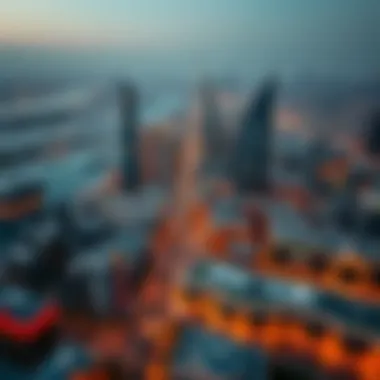 Aerial View of Rigga Highlighting Residential and Commercial Areas Aerial view of Rigga highlighting residential and commercial areas