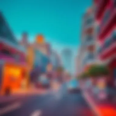 Vibrant Street View of Rigga Vibrant street view of Rigga with diverse architecture