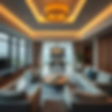 Luxurious interior design of Sakany accommodation