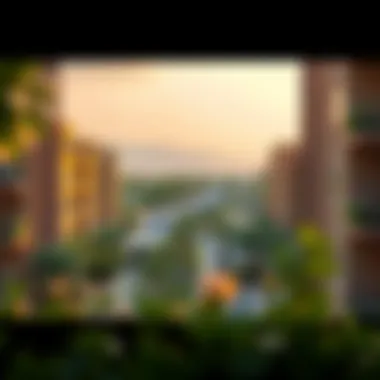 Scenic view of Muhaisnah 4 neighborhood