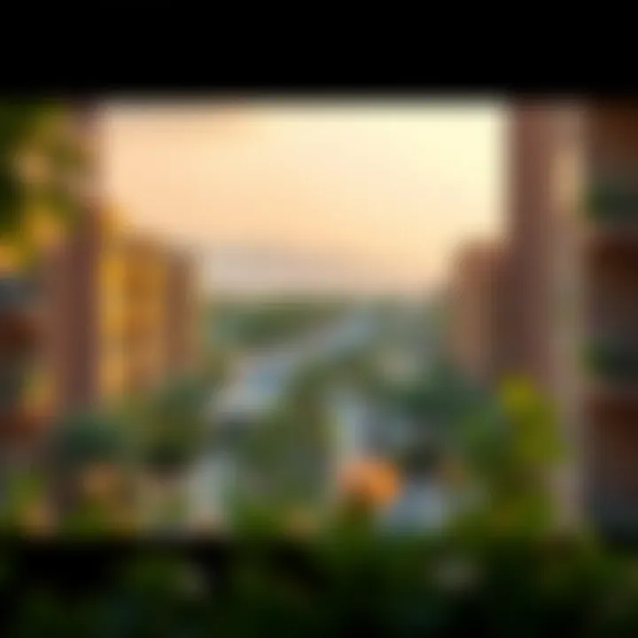 Scenic view of Muhaisnah 4 neighborhood