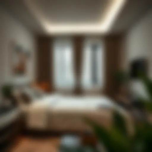 Charming single room in Al Nahda 2 showcasing modern decor