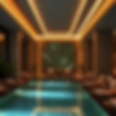 Luxurious amenities at SLS Residence