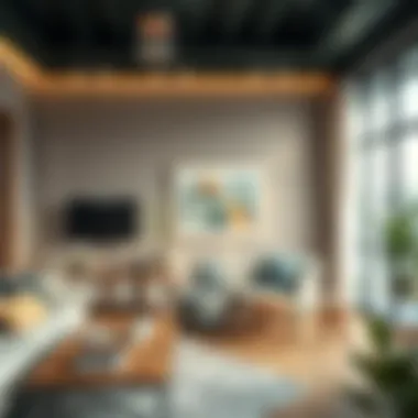 Graph illustrating rental price trends in International City