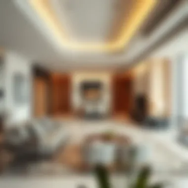 Elegant interiors of a residence in Sunrise Bay Tower 1