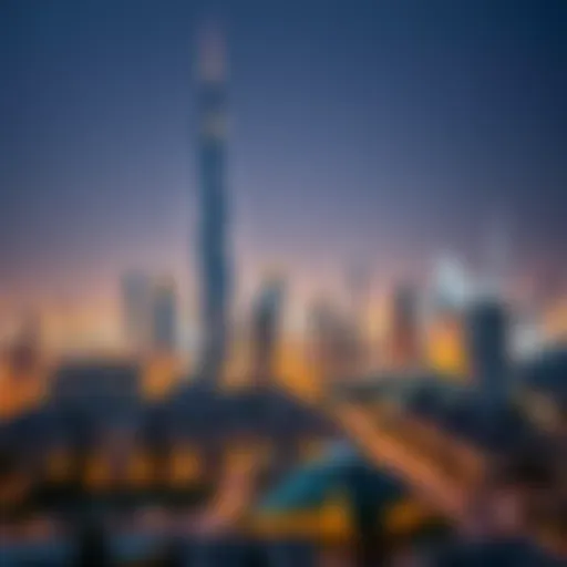 Stunning skyline of Dubai showcasing luxury real estate